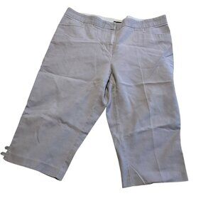 Women’s Counterparts Bermuda Long Shorts Size 16P Soft Blue Grey